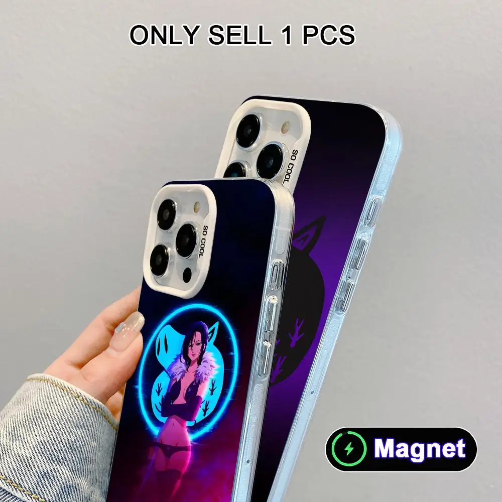Seven Deadly Sins Merlin Phone Case for iPhone 17 16 15 14 13 12 11 X XR XS Air Pro Max Plus Colorful Silver Magnet Cover - view 5