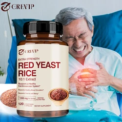 Red Yeast Rice Extract - Controls Cholesterol Levels and Supports A Healthy Cardiovascular System