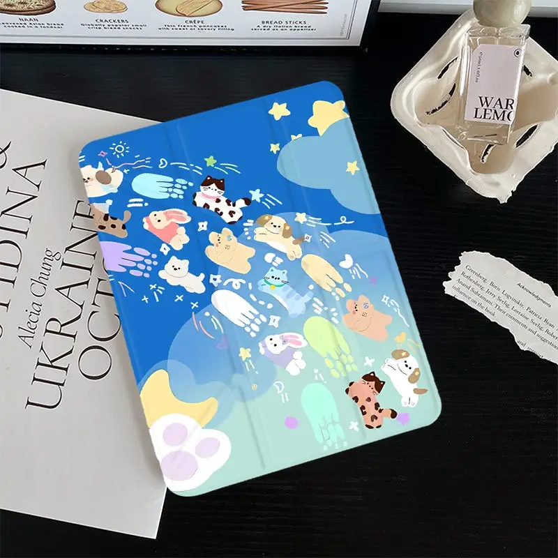 Anti-Bending 3+Y Fold Case For Redmi Pro2 2025 12.1 Xiaomi Pad 5/6/7 11 inch Redmi Pad Pro 12.1 Redmi Pad SE 11 inch
