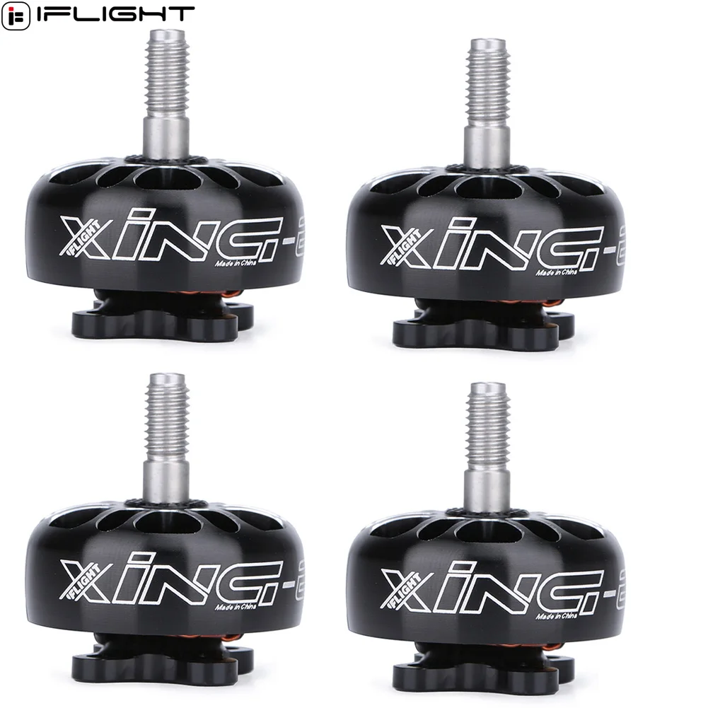 

IFlight XING-E Pro 2306 1700KV 6S 2450KV 4S бесщеточный двигатель с валом 4 мм для 5-6-дюймового пропеллера RC Freestyle FPV гоночного дрона