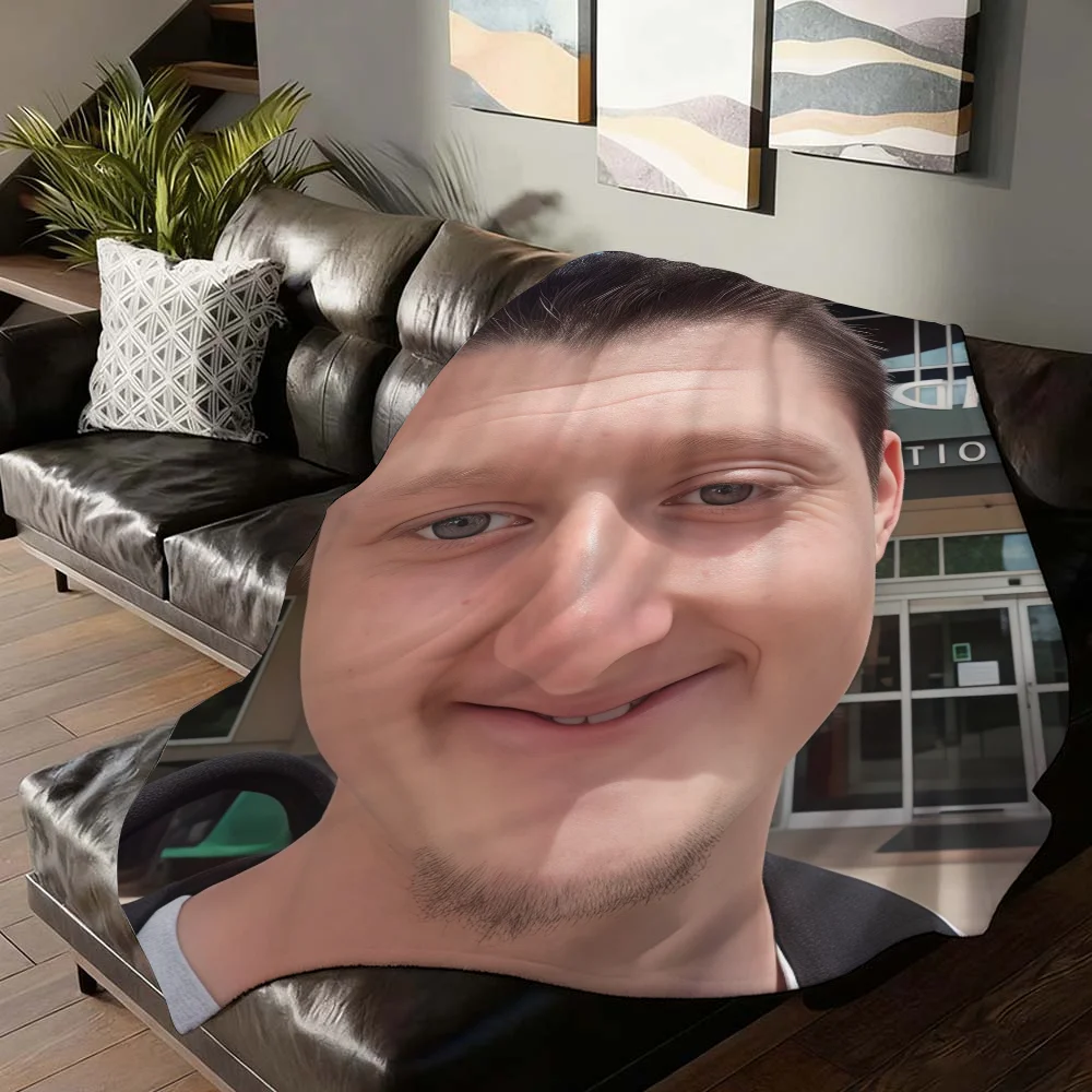 Manta de cantante estadounidense Daniel Larson para sofá, oficina, cama, avión, viaje, sueño, lectura, relajación, Camping, suave y cálida