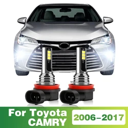 Car LED Bulbs 12V Fog Light Fanless 6000K 3030SMD For Toyota CAMRY 6Th 7Th Gen 2006 2007 2010 2011 2012 2013 2014 2015 2016 2017