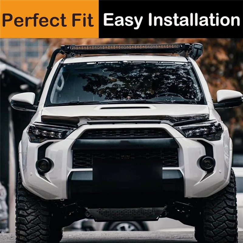 Decalcomanie per fendinebbia per Toyota 4Runner 2014-2023 Accessori per griglia paraurti anteriore Fang