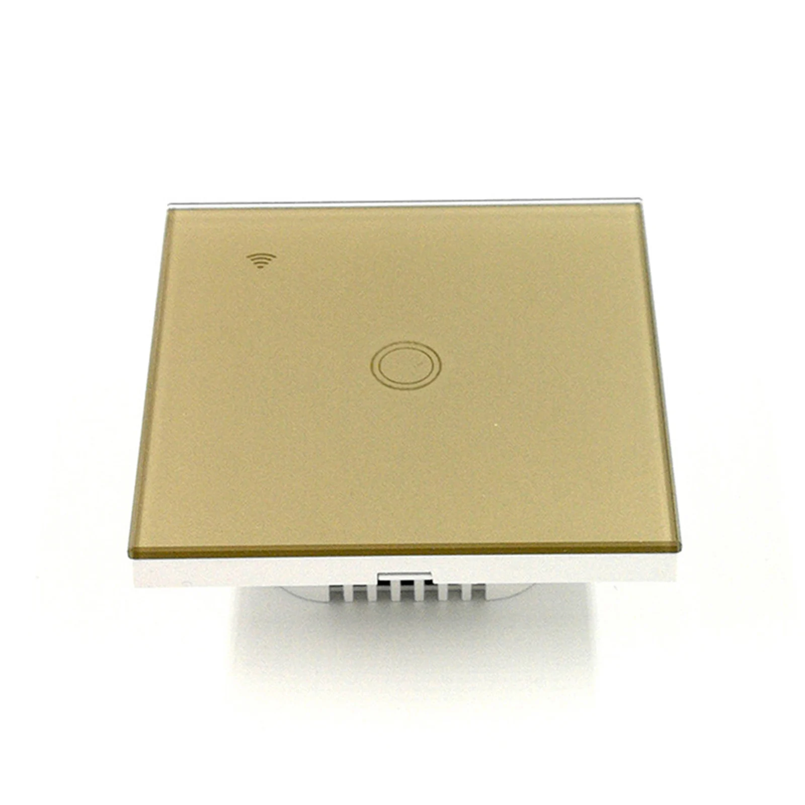

WiFi Smart Touch Wall Switch 1 Gang Remote Control Light Switch with Voice Compatibility for Alexa and Google Home