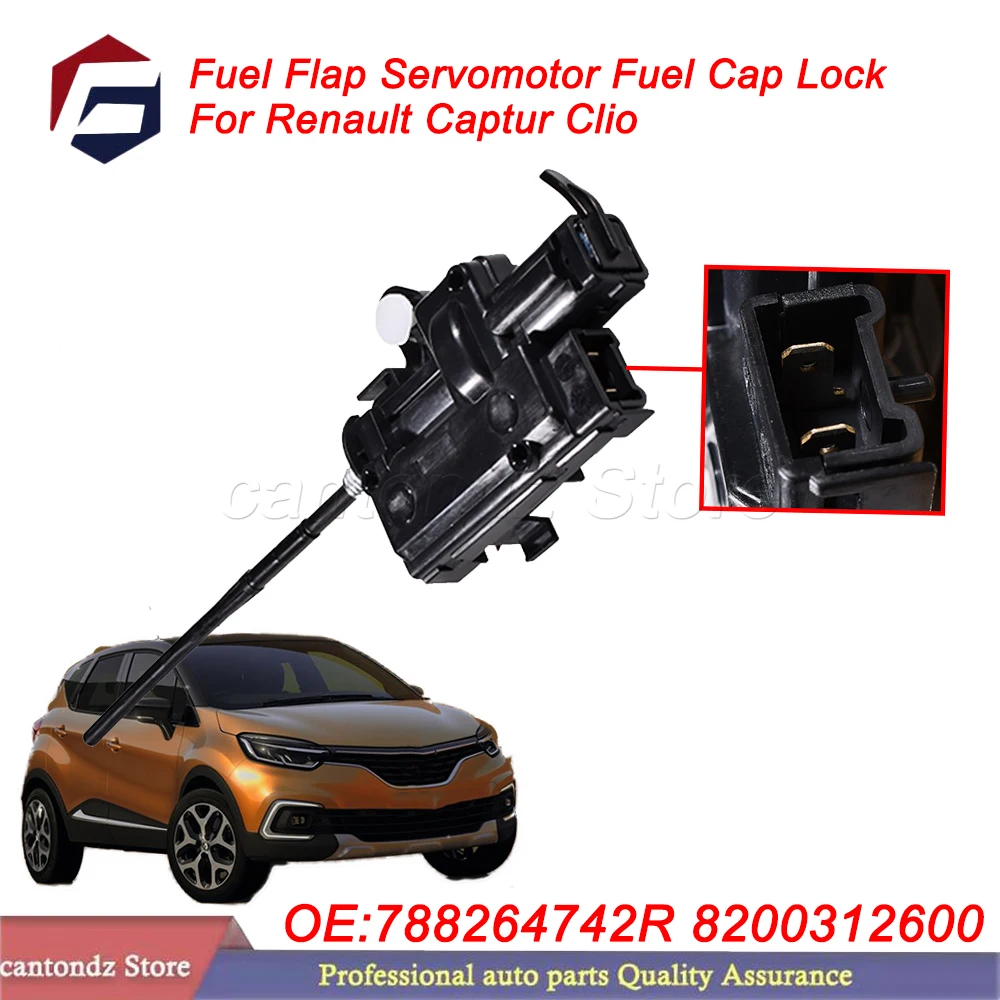 Fuel Flap Servomotor Fuel Cap Lock 788264742R 8200312600 for Renault Captur Clio Modus Scenic Fluence Espace Laguna Megane 2002-