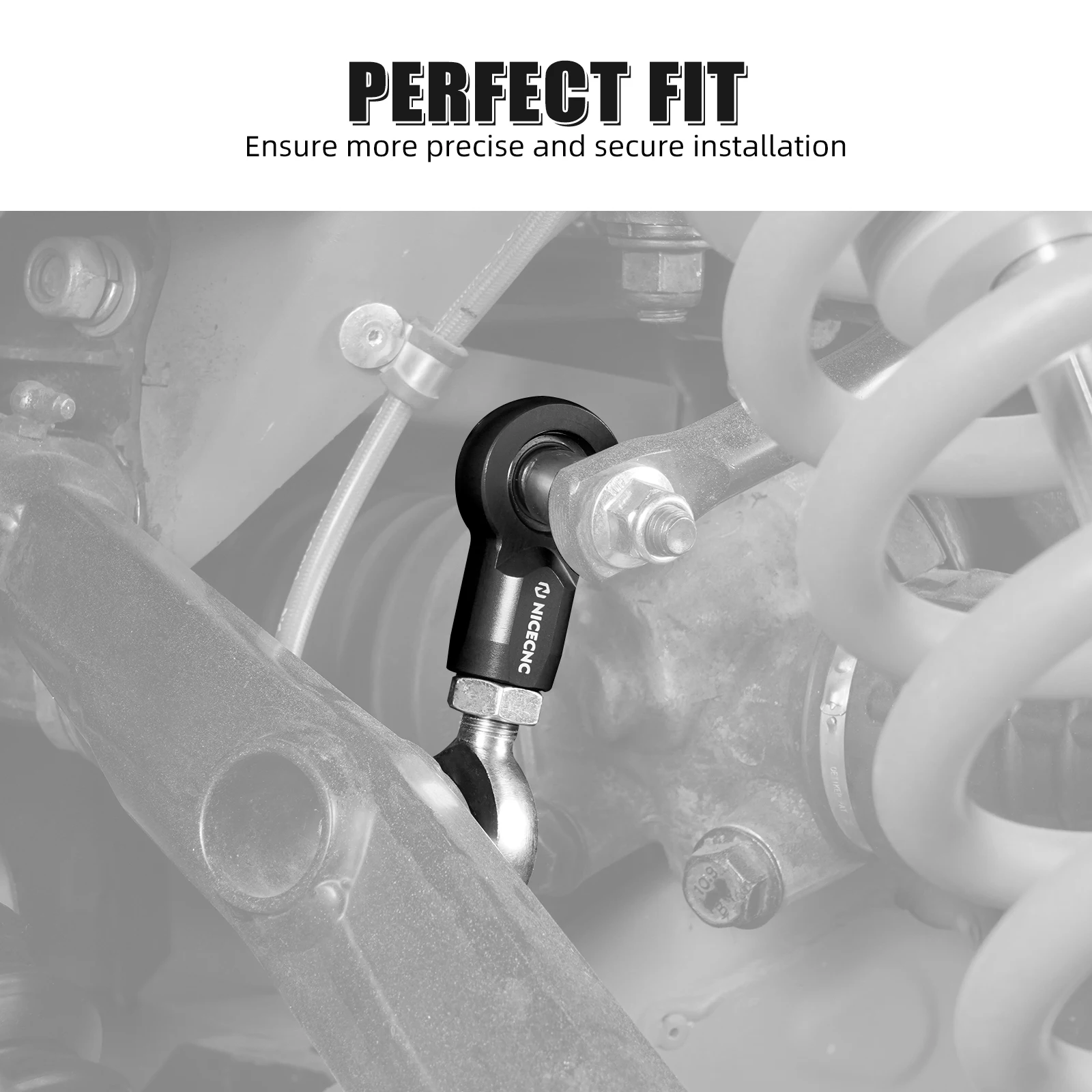 NICECNC Für Can-Am Maverick X3 2017-2023 Vorder- und Hinterachs-Stabilisator-Kit Max R 4x4 Turbo Anti-Roll-Stabilisator Aufhängungsteil – Detail 11