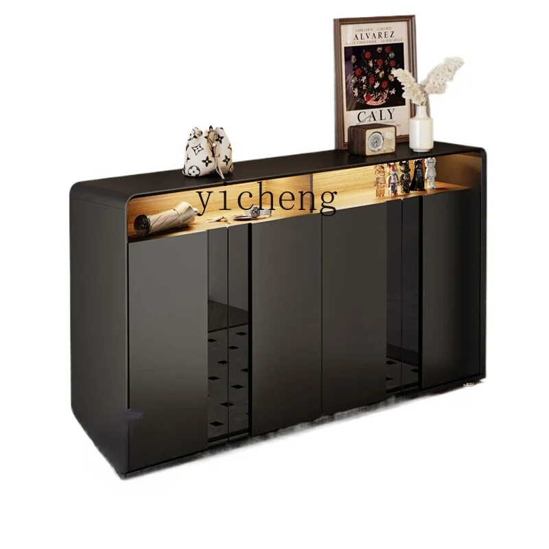 

ZK home shoe cabinet light luxury high-end entrance storage cabinet integrated large-capacity multi-layer foyer cabinet