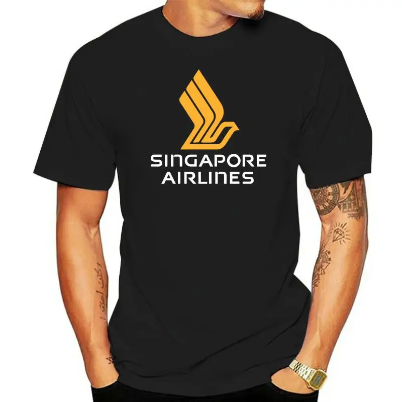 Singapore Airlines 6 Black T Shirt