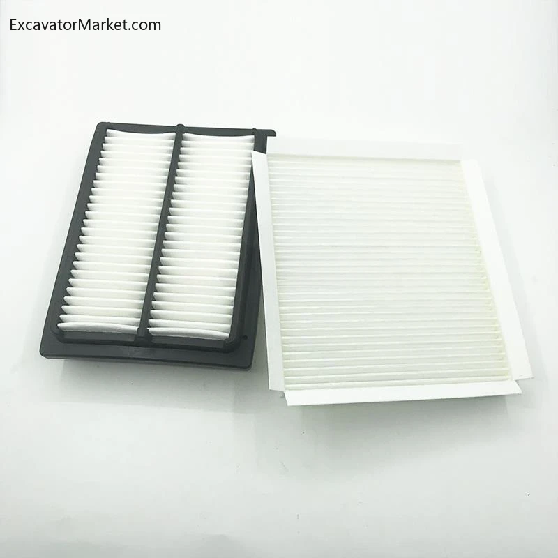 For excavator accessories XCMG air conditioning filter element XE135D 150D 200D 215D 240D 370D filter element high quality