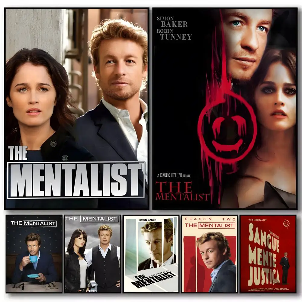 TV Series The Mentalist Poster High-definition  poster stickers, suitable for bedroom, living room, home decoration