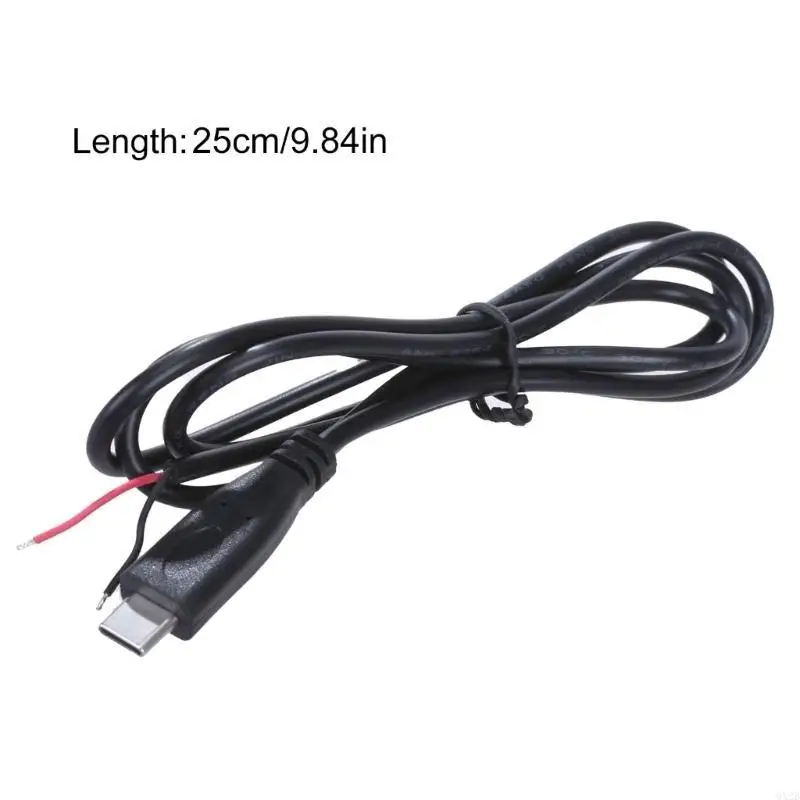 Мужской USB C, чтобы открыть конец 2PIN Extension Power Cable Cable 22Awg для динамика камеры