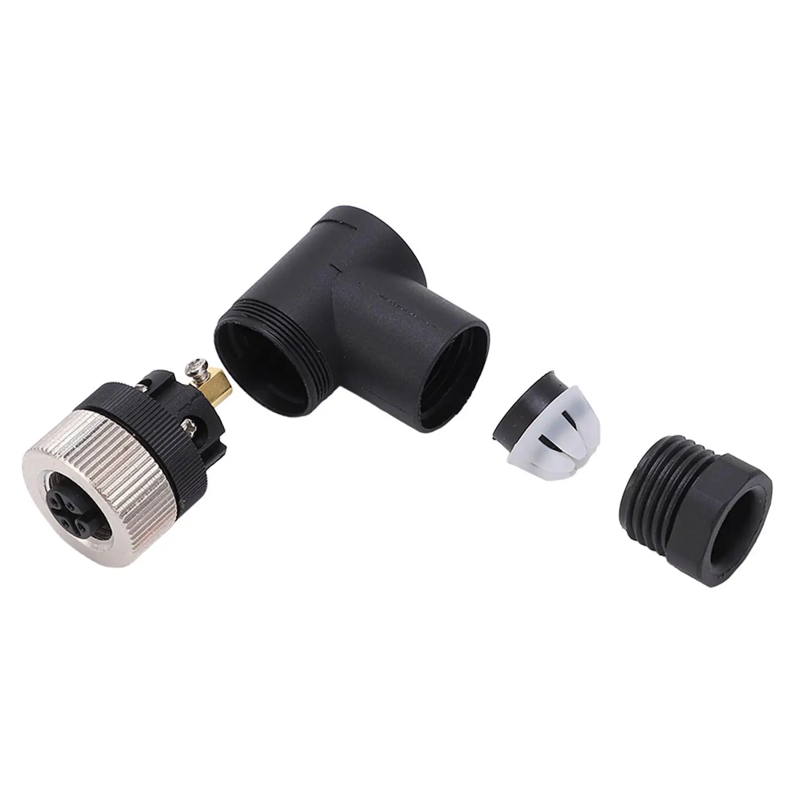 5-Core Marine Field Installable Connector for nmea 2000 - Female Professional Bending Type