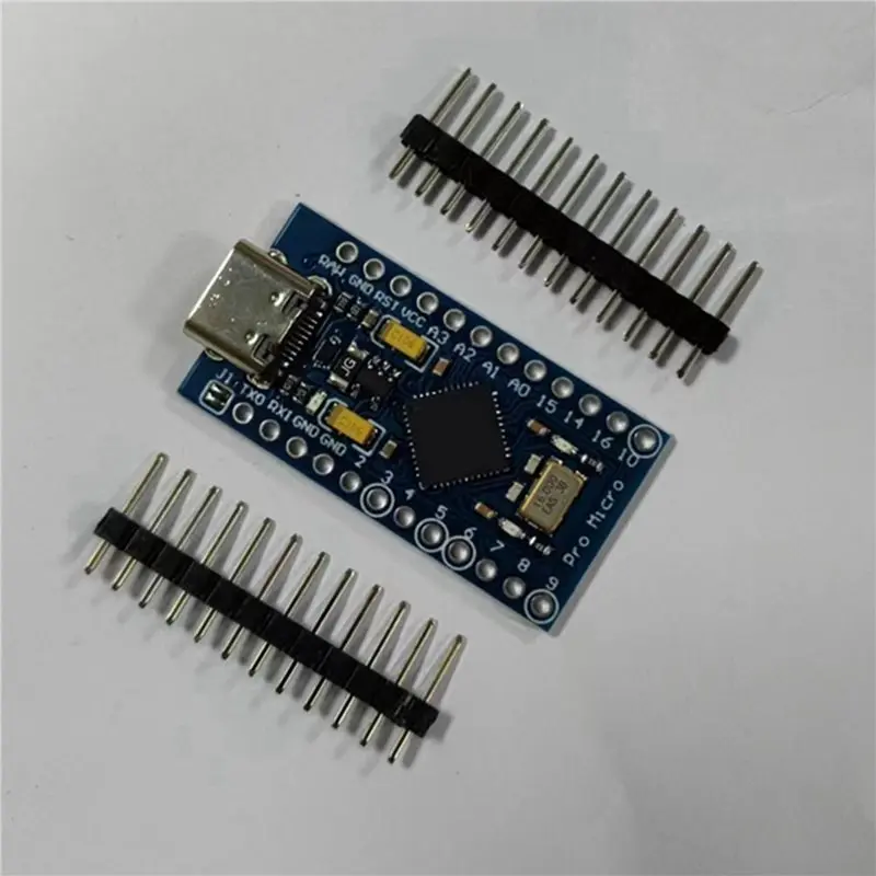 【NEWLY】2X TYPE-C Interface Atmega32u4 Self USB Updater 5V/16M Microcontroller Development Board