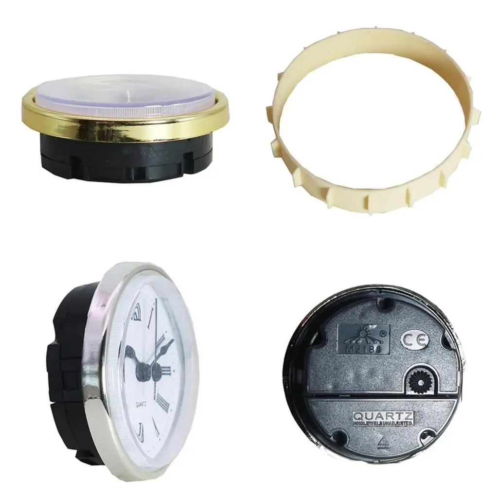 Convenient Clock Parts DIY Movement Round Clock Head for Timekeeping Needs high quality