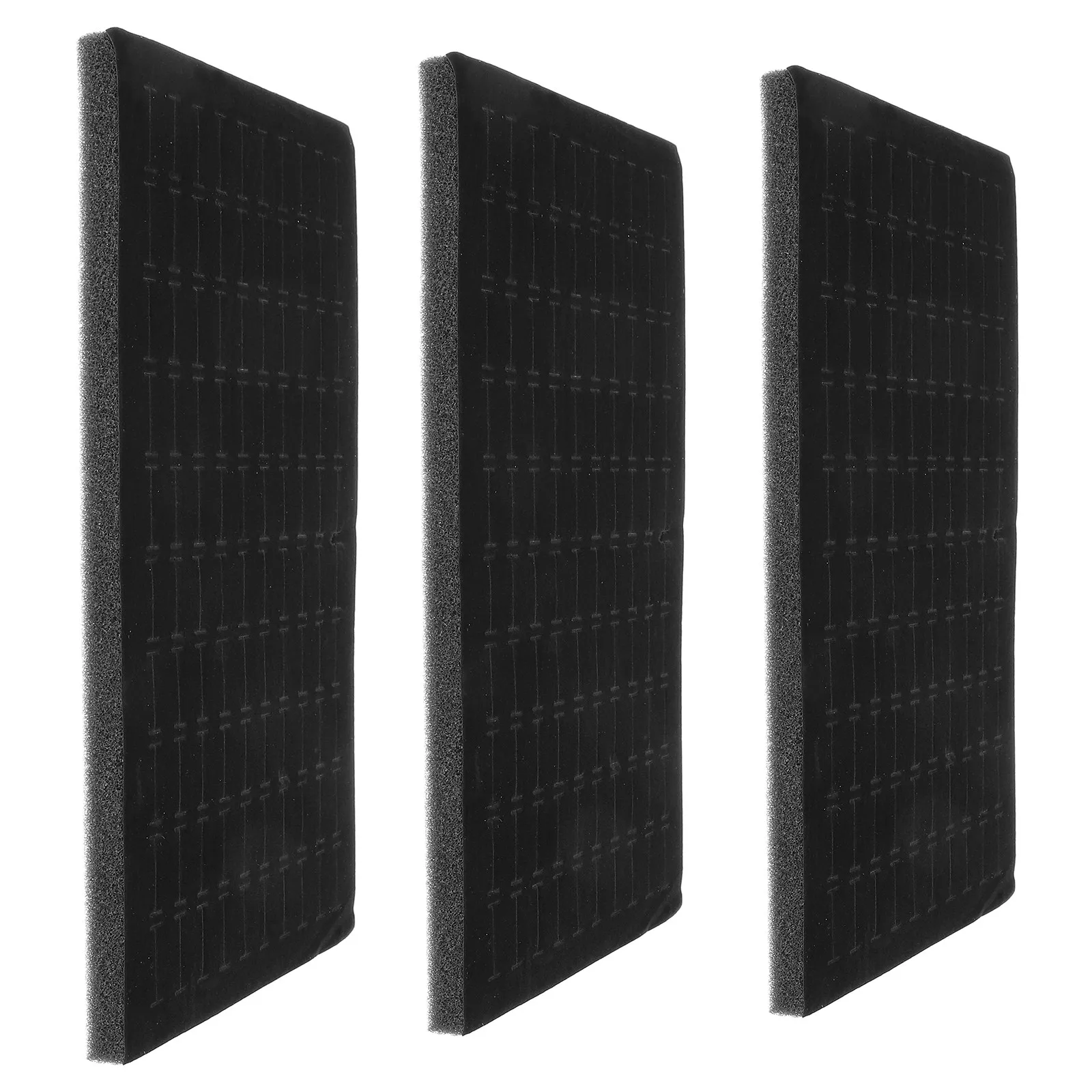 

Набор из 3-х губчатых вкладышей для шкатулок для украшений, индивидуальные подставки для хранения колец и серег, демонстрационные коврики для организации ювелирных изделий