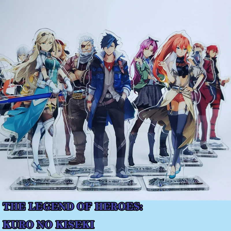 Anime THE LEGEND OF HEROES: KURO NO KISEKI VAN ARKRIDE Aaron Wei Acrylic Stand Figure Display Cosplay Charm Desktop Model Plate