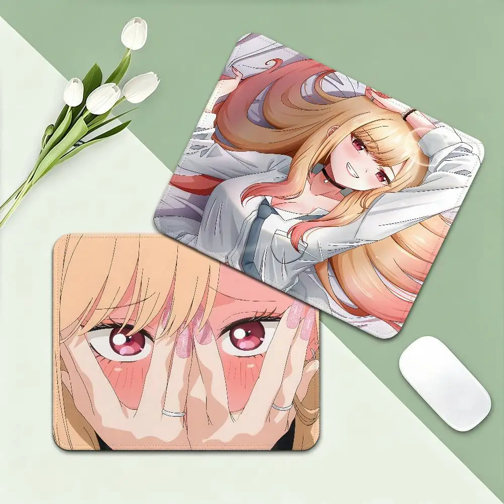 My Dress-Up Darling M-Marin Kitagawa Small Office Computer Desk Mat Table Keyboard Mouse Pad Laptop Cushion Non-slip Play Mats
