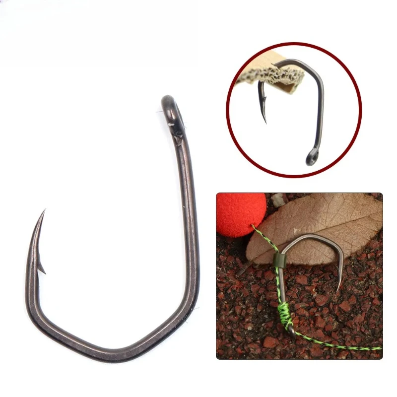 30pcs/boxed Diamond Shaped Fish Hook with Barbed High Quality Sharp Fishing Tackle Hook 5 Sizes Available Fish Hook Accessorie image 5