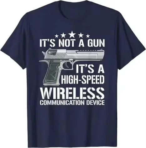2026 New Tactical Family Matching Oversized Unisex Streetwear T Shirt Funny Wireless Quote Text Graphic Cotton Tee