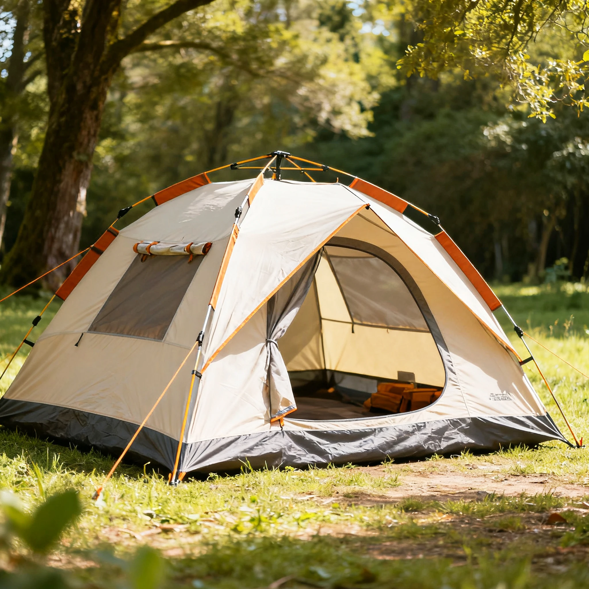 

STLF Ultra-Light Portable Camping Tent Automatic Sun Insulation Opening Customizable for Outdoor Use Made Oxford Fabri