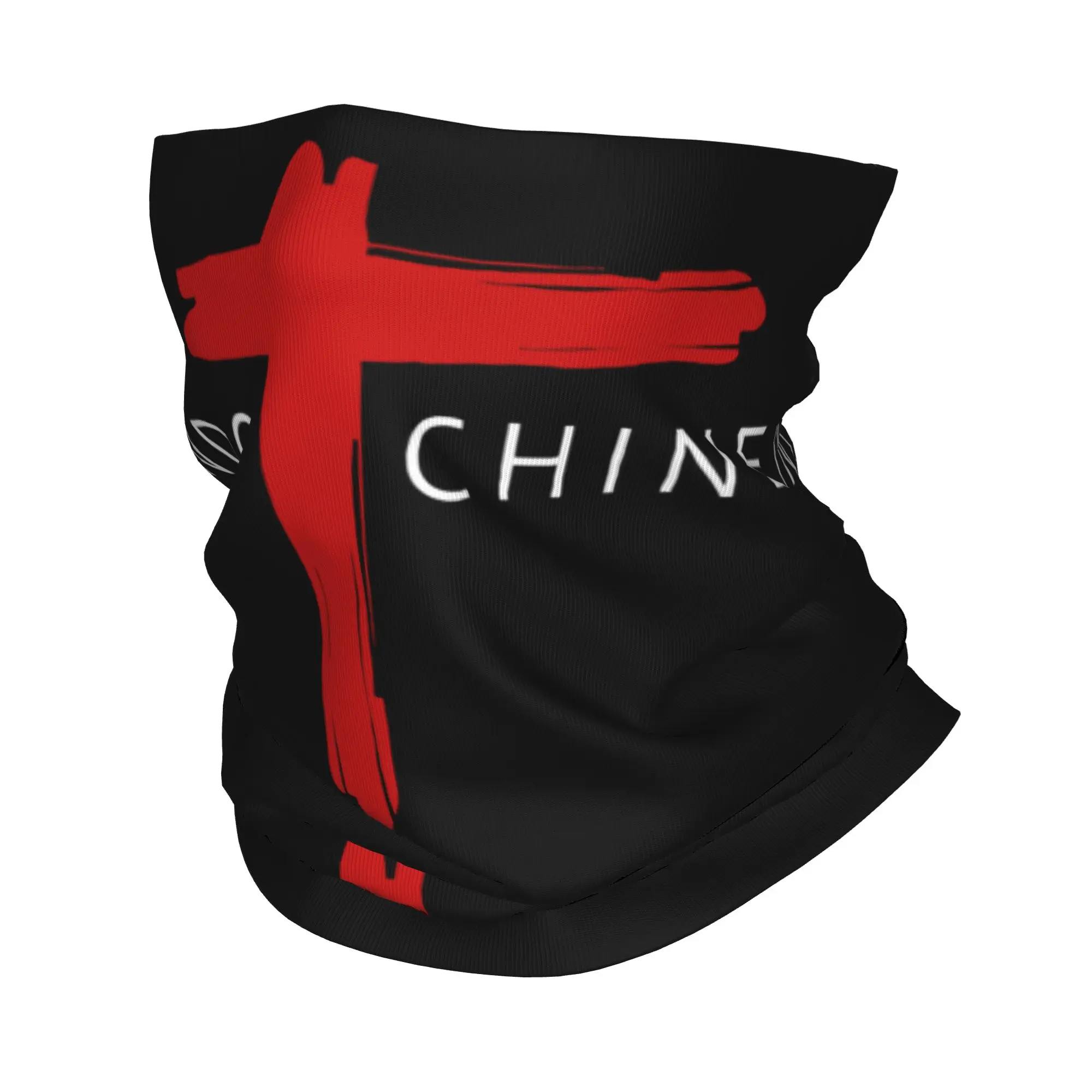 Indochine French Rock Band Bandana Neck Gaiter for Ski Hunting Men Women Wrap Scarf  Headband Warmer Face Scarf Cover