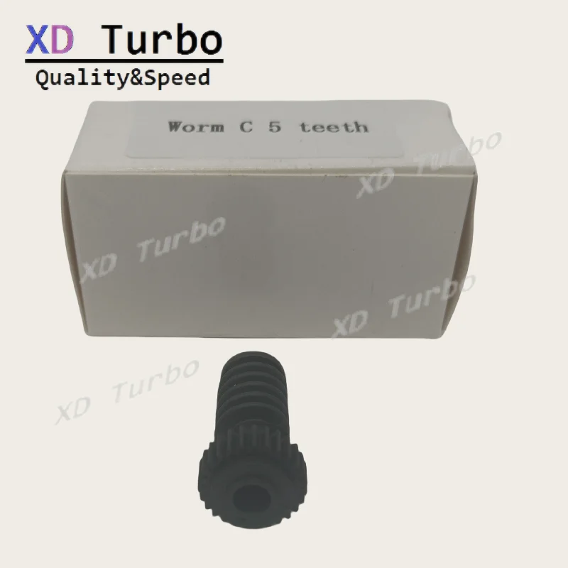 Worm C 5 Teeth Turbo Hella Electronic Actuator Parts For 763797 6NW009543 781751 6NW009660 767649 6NW009550 761963 6NW009483
