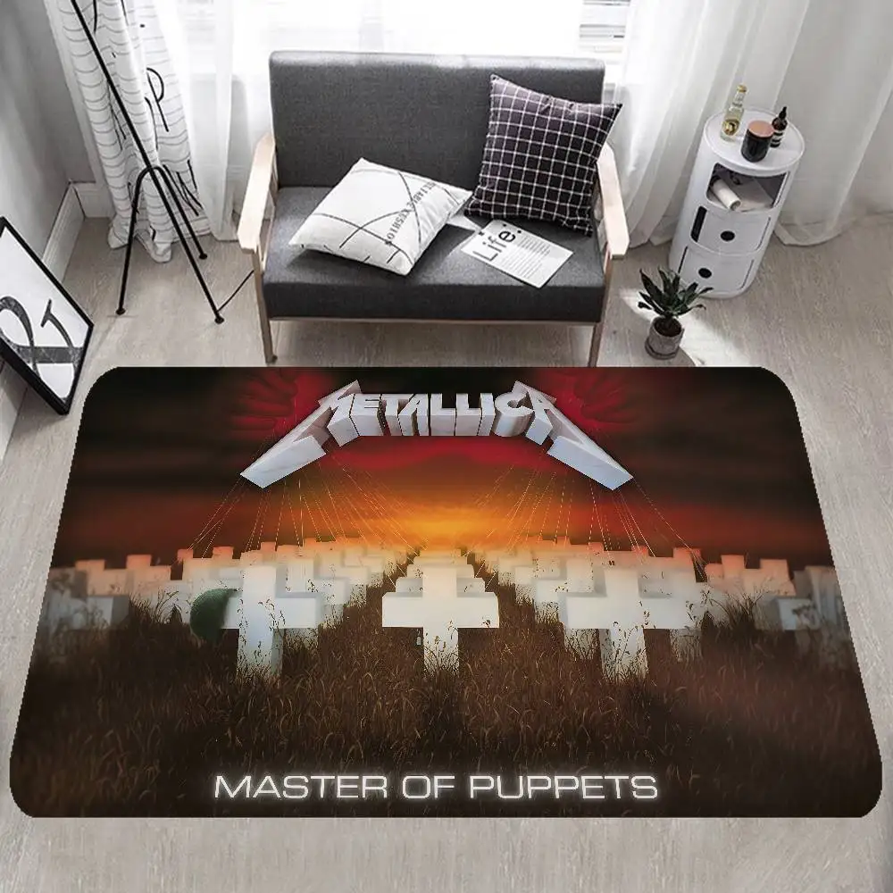 Classic Heavy Band M-Metallica Floor Mat Rectangle Anti-slip Home
