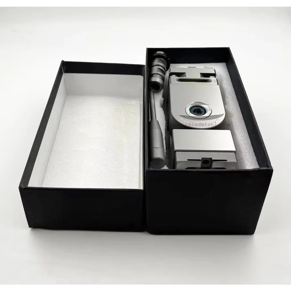 System 3R Compatible Stainless Steel Manual Angle Rotate Chuck | Wire EDM High Precision Fixture (HE-R06748)