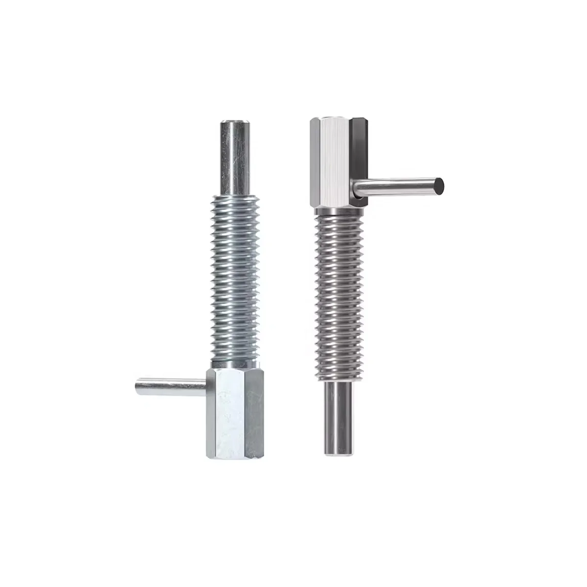 Stainless Steel / Carbon Steel l-Shaped Indexing Pin Knob Plunger Spring Positioning Stop Pin M6M8M10M12M16