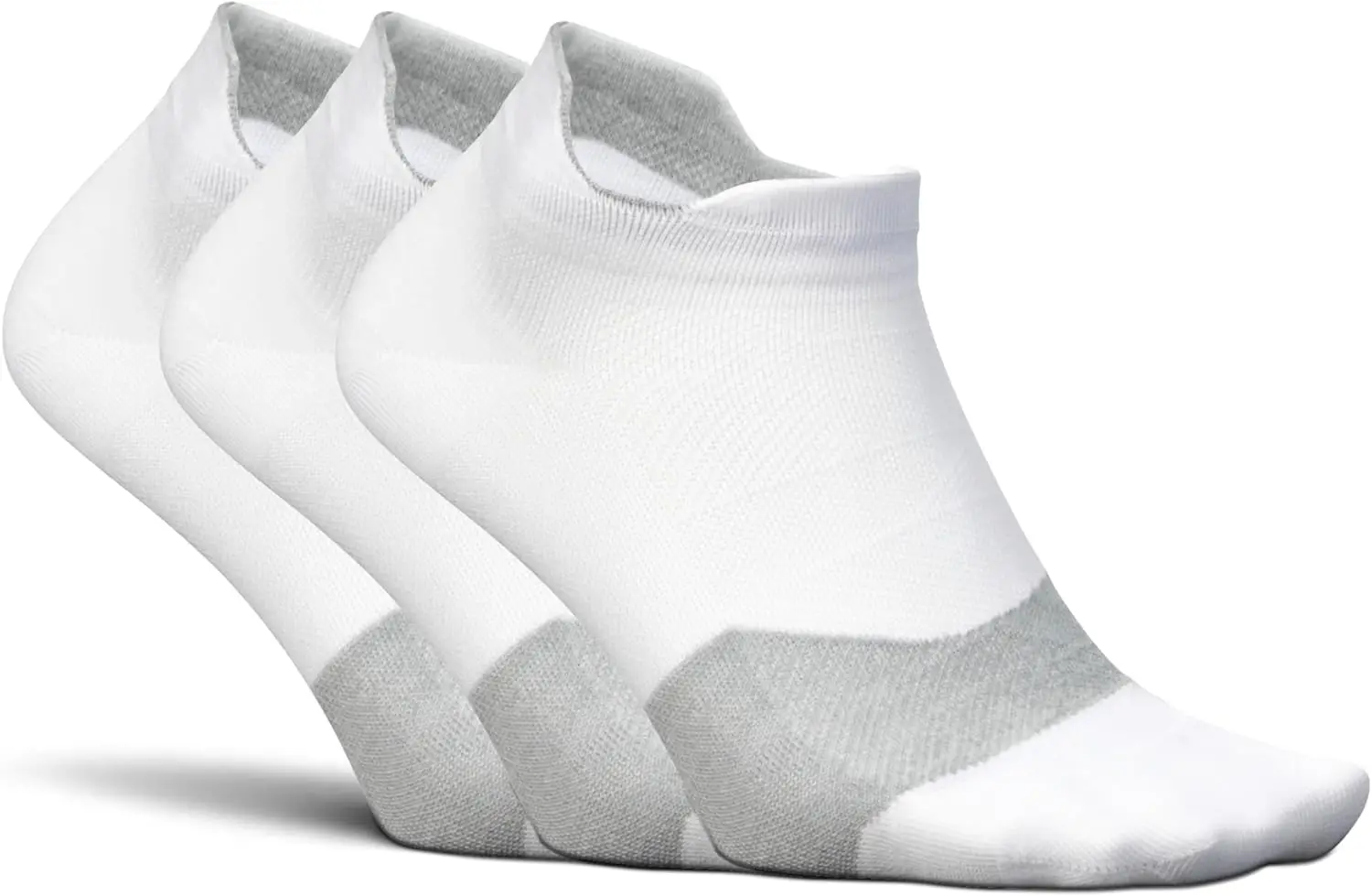 

Elite Light Cushion No Show Tab Sock with Wave Design for Comfort and Style