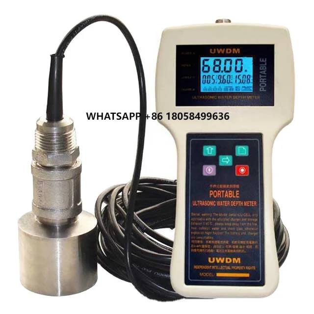 

FW-SFCC Handheld Portable Ultrasonic Echo Sounder Water Depth Meter