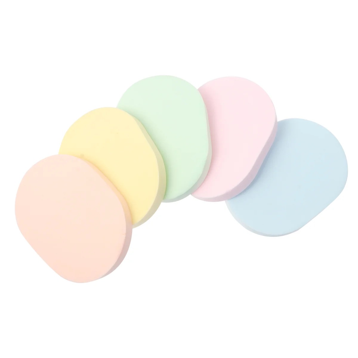 10 Pcs Face Brush Cleansing Sponge Puff Facial Tools Wash Cosmetics Pads Sponges