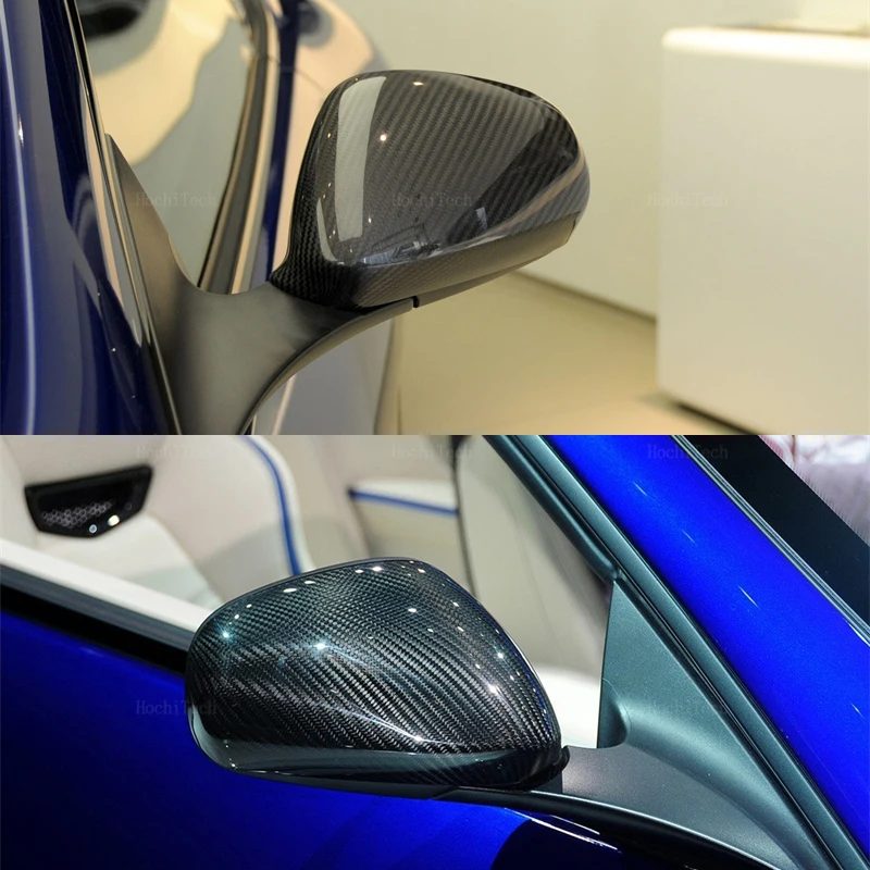 Real Carbon Fiber Add-on Rearview Side Mirror Cover For Maserati GT Gran Turismo GranTurismo 07-20 Gran Cabrio GranCabrio 10-15