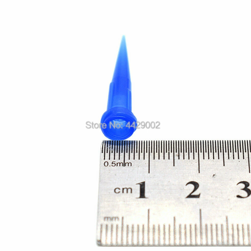 6000 Stück 22G konische Dosierspitzen für Klebstoffe, 30mm konische Dosier-Nadeln, konische stumpfe Spitzen, Set für Lötpasten-Spender – Detail 4
