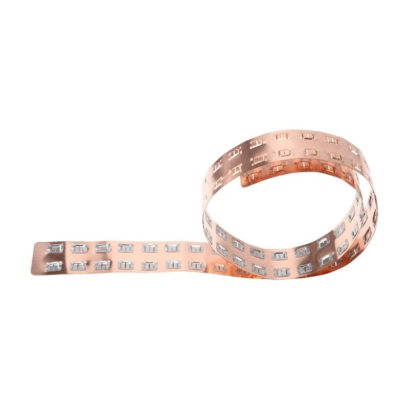 ABJF-For DIY Spot Welding Battery Pack Connector Strip 18650 Copper-Nickel Busbar Starting Power Supply BMS Inverter