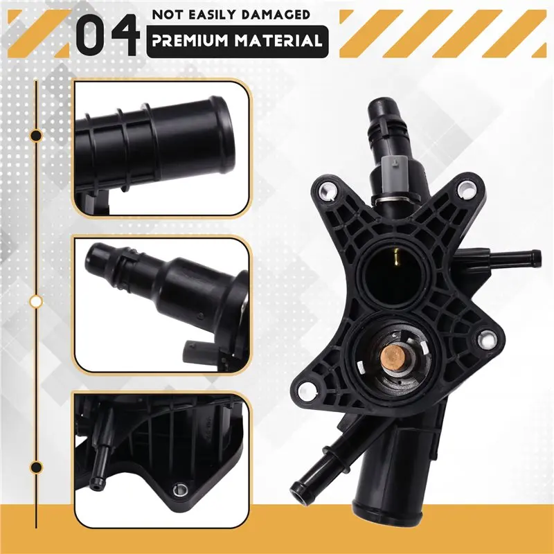 A58X-For Changan CS35 CS55 CS75 Plus Eado 1.4T 1.5T Replacement Thermostat Housing 1306010-NE05-AA New Part