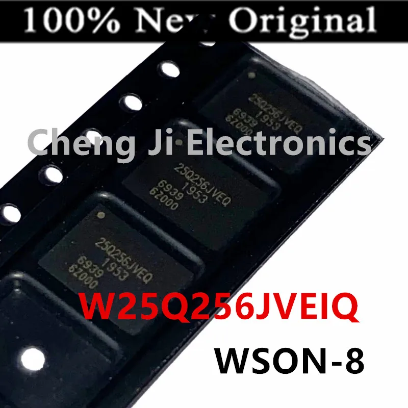 5PCS/Lot   W25Q256JVEIQ   W25Q256JVEIQTR   25Q256JVEQ  WSON-8   New original Flash Serial memory chip