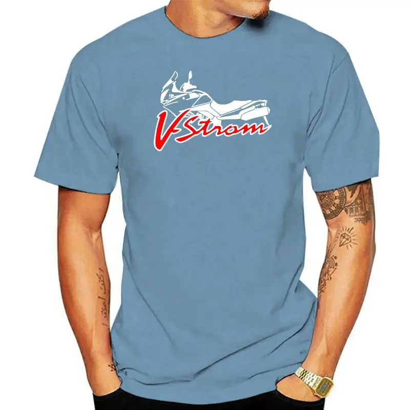 Motorcycle New Tee Shirt Vstrom Dl650 Dl1000 8 Mens T-Shirt