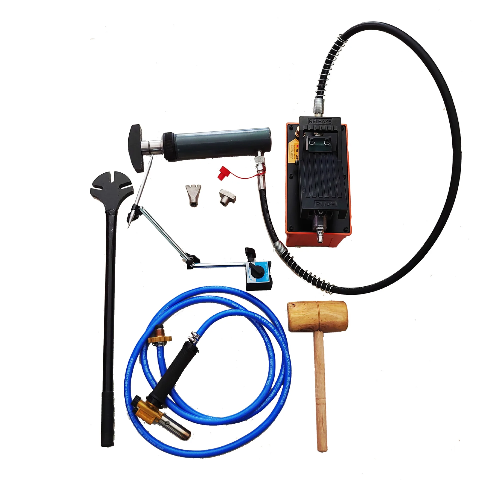 Simple Pedal Pneumatic Hydraulic Wheel Hub Circular Deformation Shaping Machine