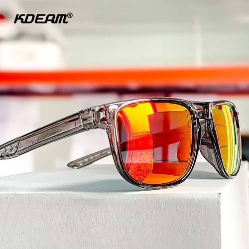 KDEAM gafas de sol polarizadas clásicas Unisex para exteriores gafas de sol con revestimiento Anti-UV pesca escalada gafas de sol para conducir hombres