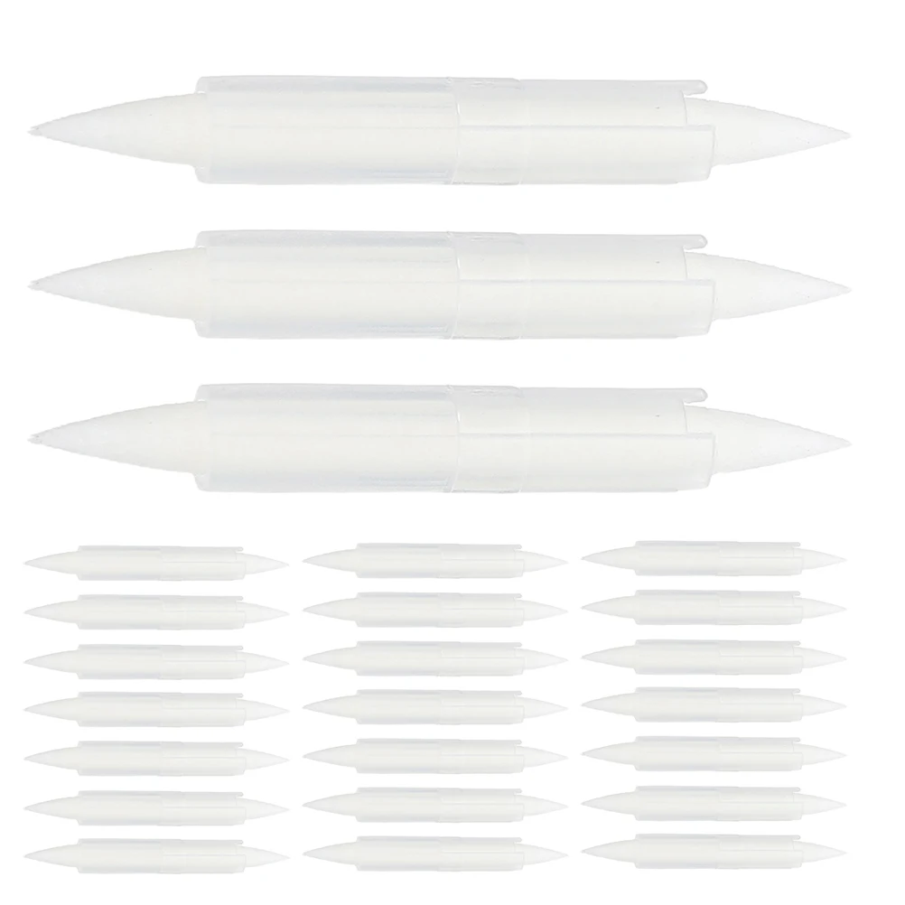 

30 Pcs Paint Pens Graffiti Accessories Marker Replacement Nibs Valve White Tips