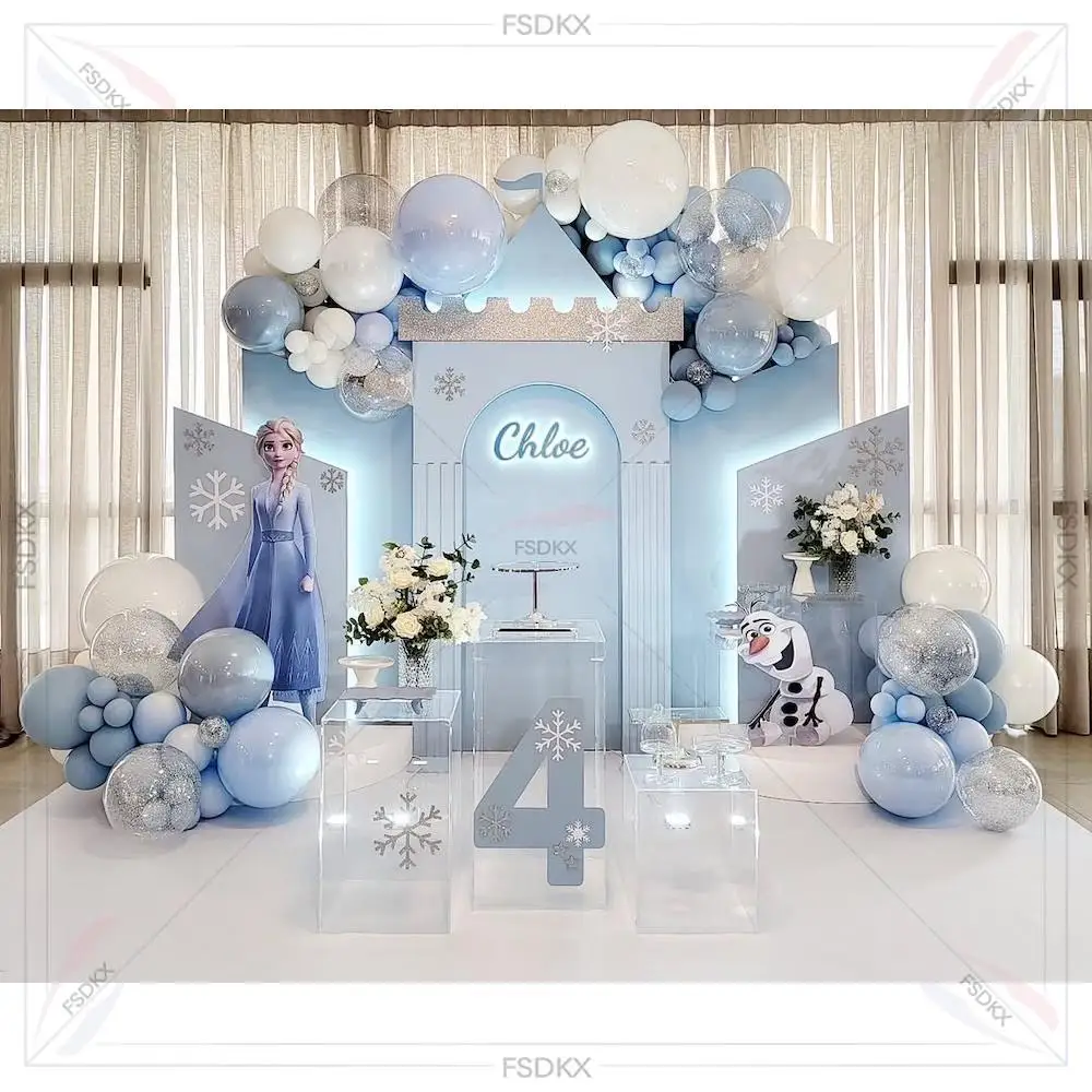 

Customize Acrylic Backdrop Birthday Party Castle Kids Party Backdrop Desgin Children Lovely Decoration Backdrop