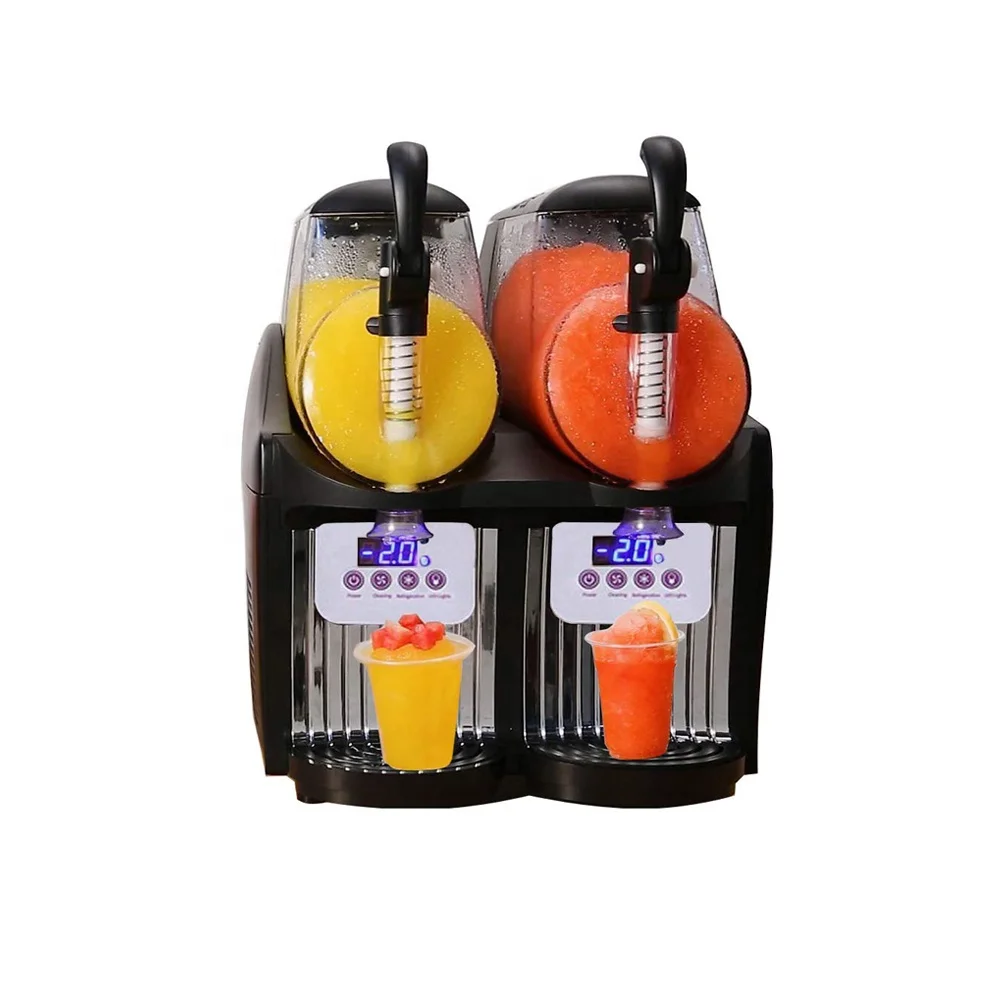 

Commercial Snow Melting Machine/Ice Slush Machine / Ice Slusher Cold Drink Dispenser Smoothie Machine