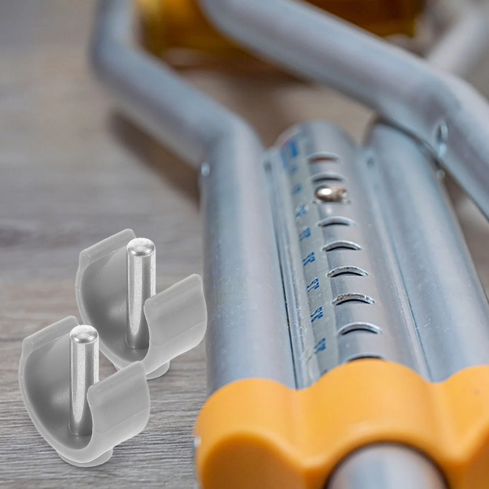 

4 шт., зажим для ходунков, регулируемый безопасный ремень-подставка для трости, ручки для тростей, зажимы для милиц, держатели, прочный, прочный материал, легкий