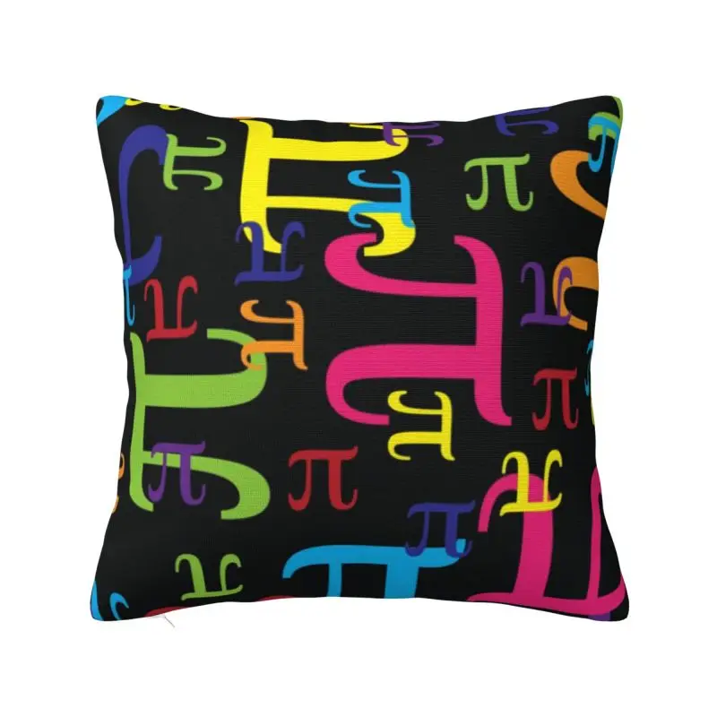 Nordic Pieces Of Pi Math Science Cushion Cover Polyester Geek Mathematics Throw Pillow Case Bedroom Decoration