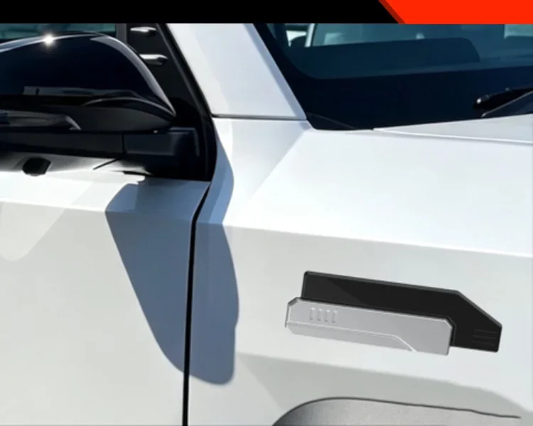 For Toyota Land Cruiser FJ 2026 Car Front Fender Decorative Bright Strip Anti‑Scratch Side Wheel Arch Trim Exterior Modified detail image 5