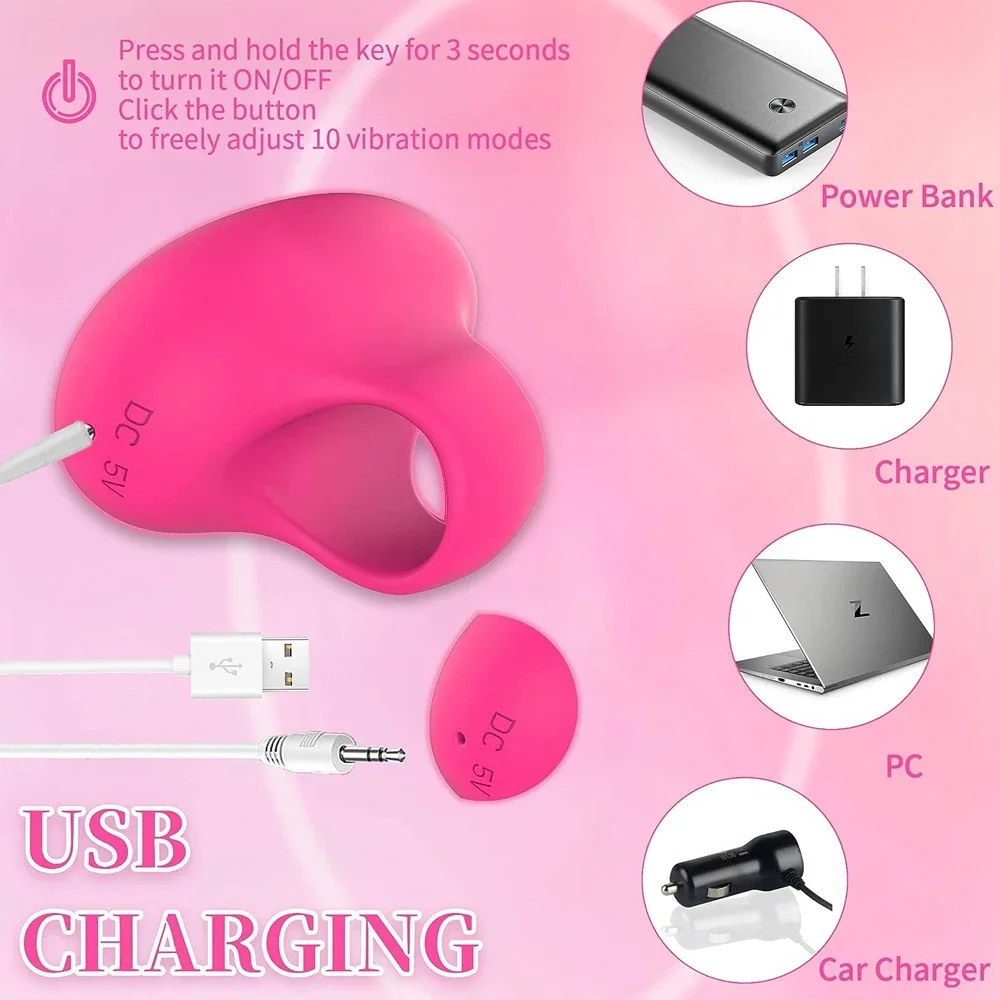 Tasche Mini Ring Gesicht und Auge Massagegerät Tragbare USB Lade Wasserdichte Gesicht Augen Körper Lindern Müdigkeit Gesichts Hautpflege Werkzeuge – Detail 6