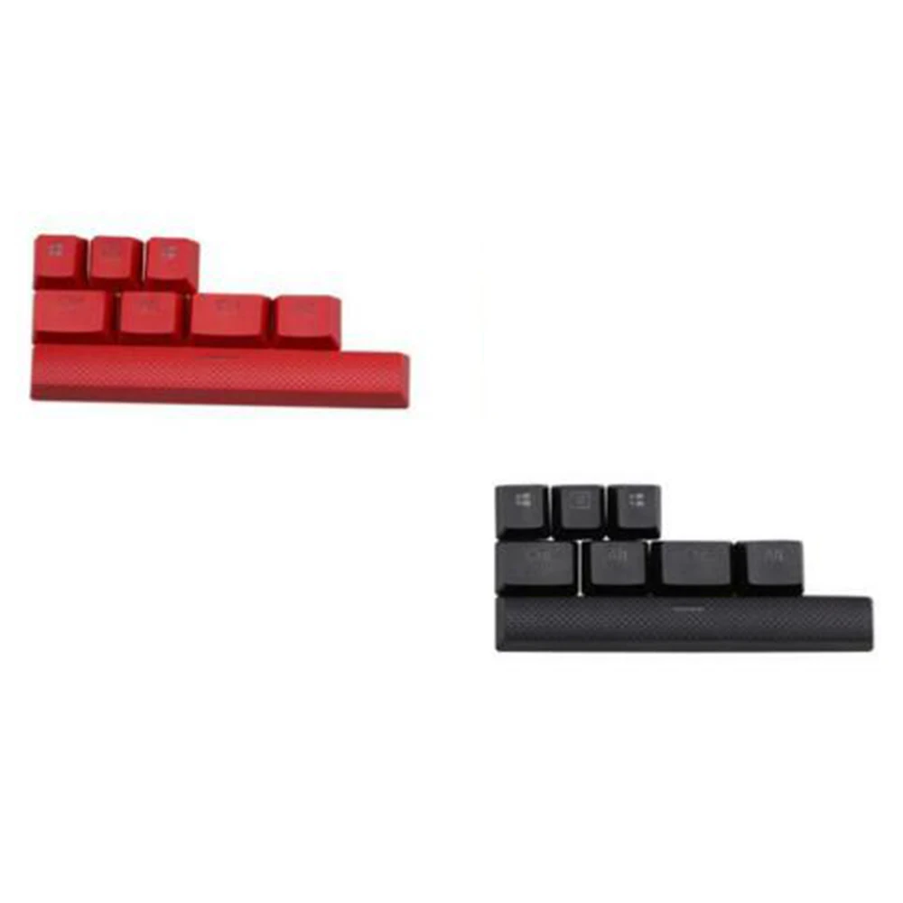 PBT Keycaps for K65 K70 K95 for G710+ Mechanical Gaming Keyboard, Backlit Key Caps for Cherry MX(Black)