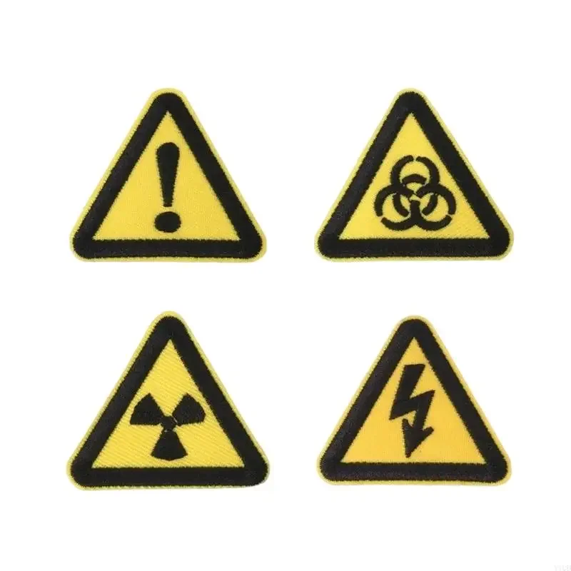 

Stylish Warning Sign Hair Accessory Unique Fashion Hair Clip For Daily Use
