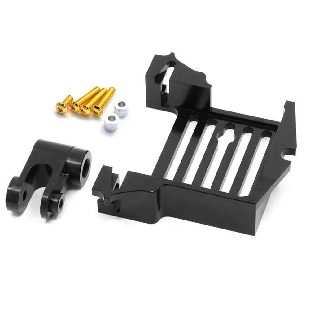 For Traxxas X-Maxx Metal Steering Gear Bracket Steering Gear Seat With Steering Steering Gear Accessories Blue-AEF7